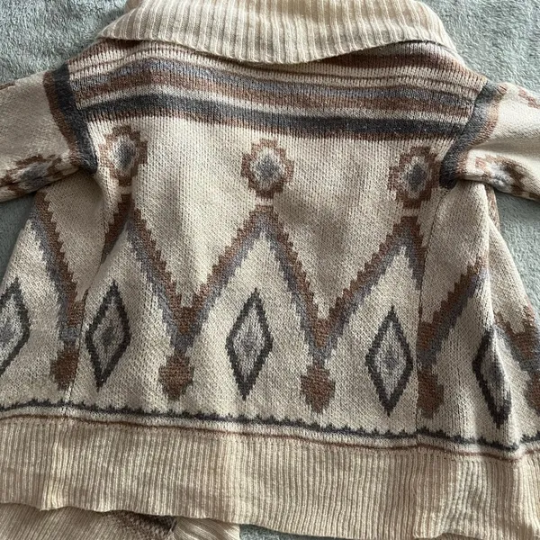 Roxy Tribal Aztec Knit Sweater - Image 2