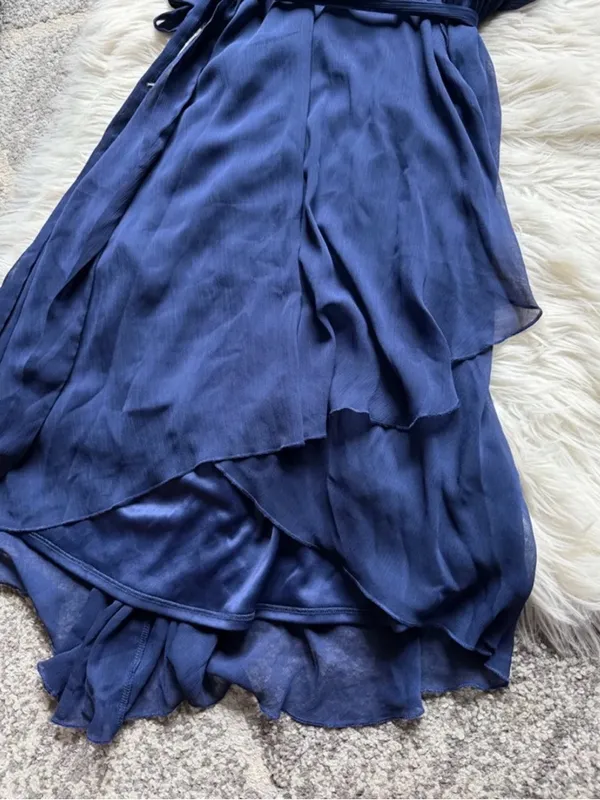 ASOS caped high-low dress - Image 2