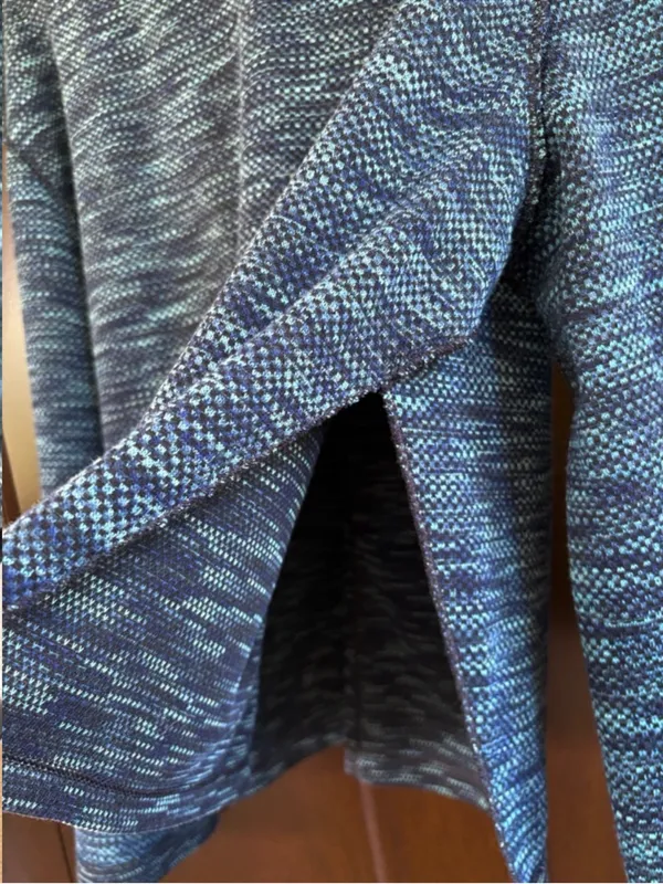 Like New Free People We The Free Sunny Days Turtleneck Top Blue Generous Small - Image 11