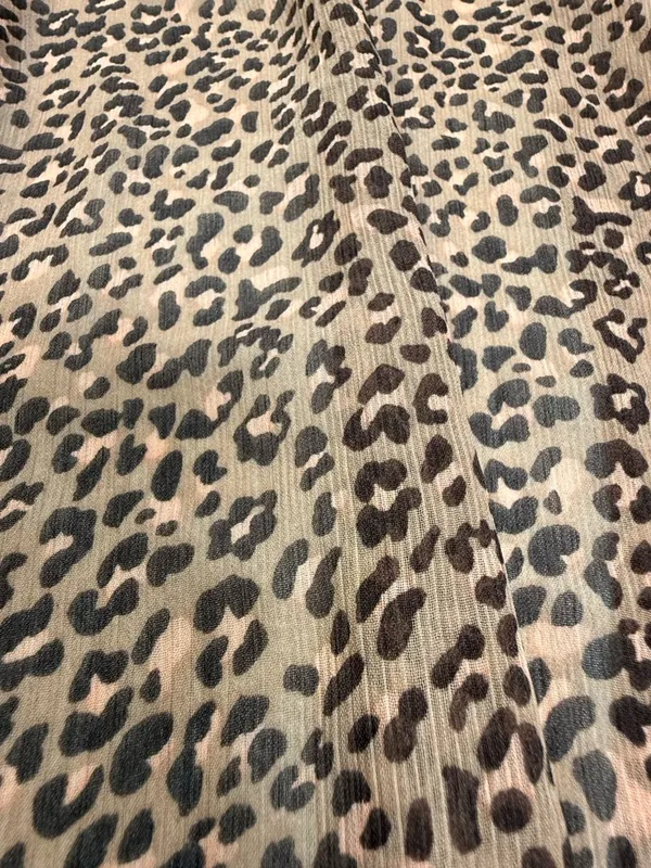aerie Brown Leopard Print Swim Coverup - Image 7