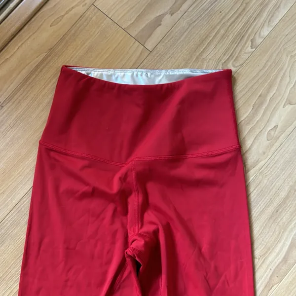 Emma Lou Red Leggings - Image 2