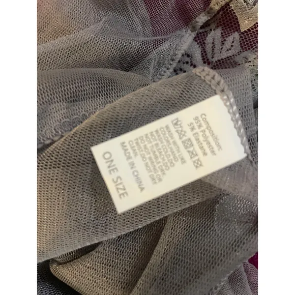 SEXY Mesh Lace TWO PIECE LINGERIE Set FAIRY BABYDOLL One Size S M L Gray - Image 3
