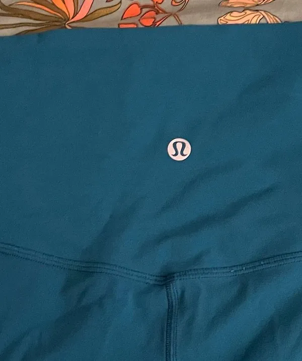 Lululemon Teal Align Leggings - Image 3
