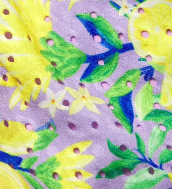 Farm Rio Floral Low-Rise Bikini Bottoms, Size XS - Image 2