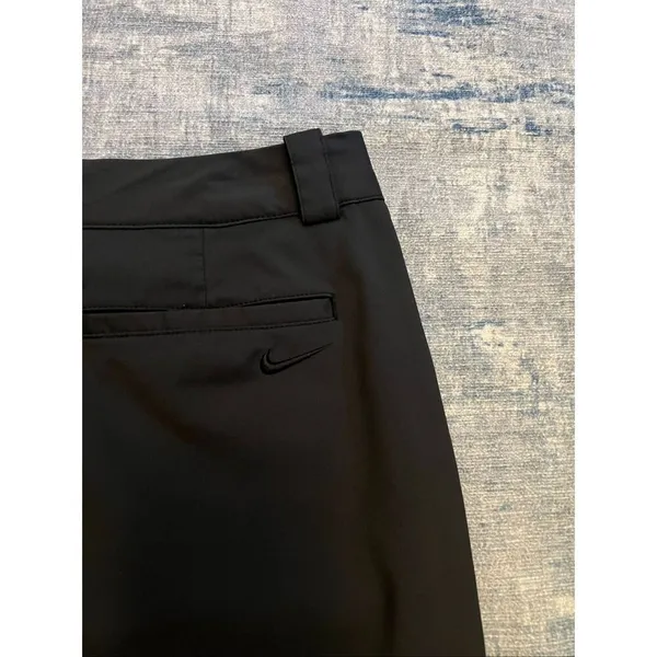 Nike Black Dri Fit Straight Leg Tour Performance Golf Pants Size 12 - Image 3