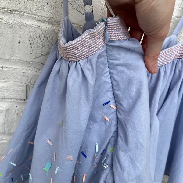 Anthropologie Pankaj & Nidhi Ayana Embellished Swing Top - Image 9