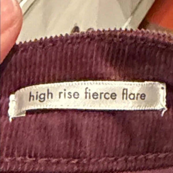 Wrangler Women's corduroy Flare Jeans‎ high rise fierce 32x32 - Image 7