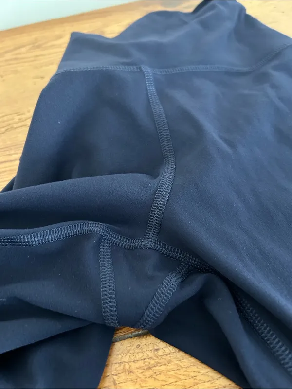 Quince Navy Blue Leggings Size M - Image 10