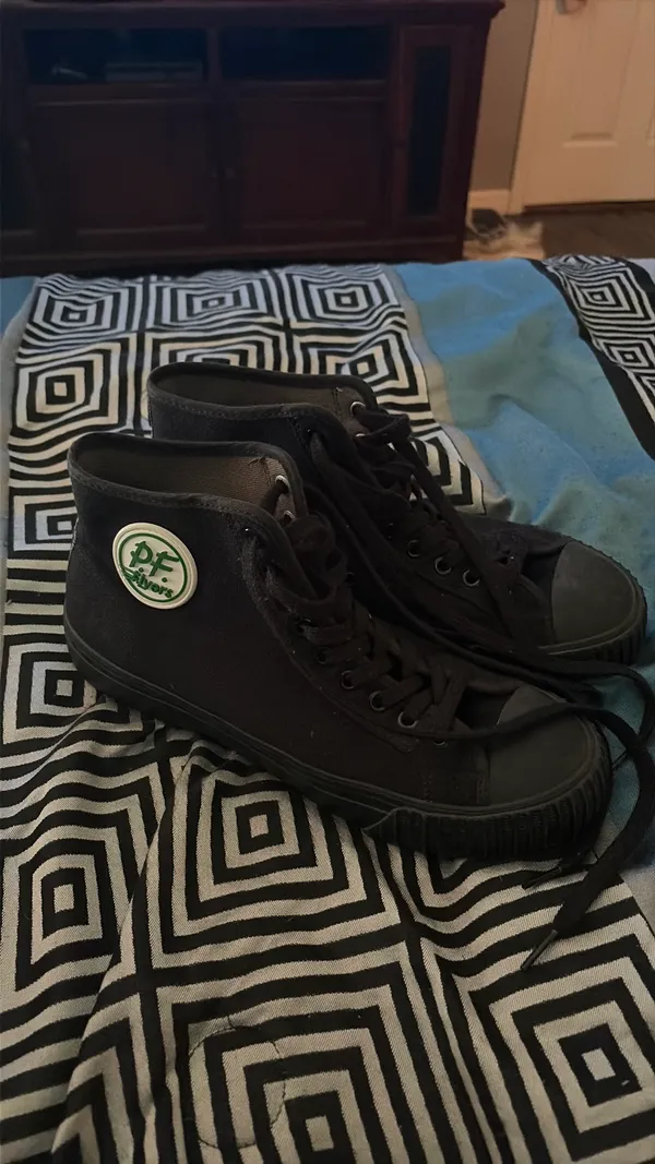 P. F. Flyers Black Size 9 - Image 3