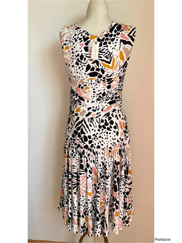 Anthropologie Ramona Printed Jersey Dress Small New Tags - Image 3