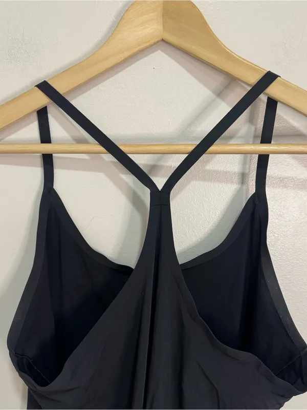 Outdoor Voices Exercise Black Mini Dress Built in‎ Shorts Size L athleisure chic - Image 6