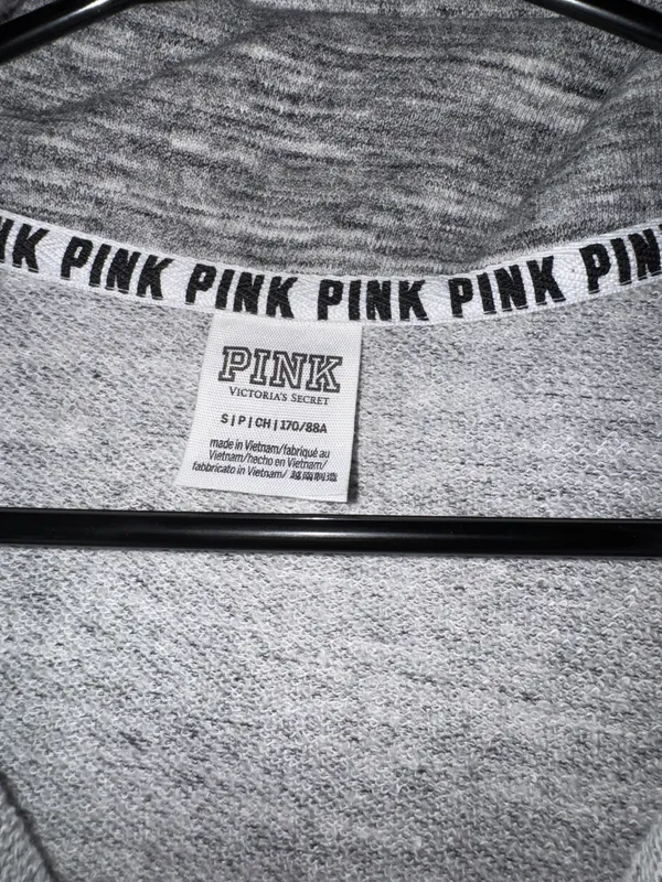 Victoria's Secret PINK Quarter-Zip Pullover - Image 3