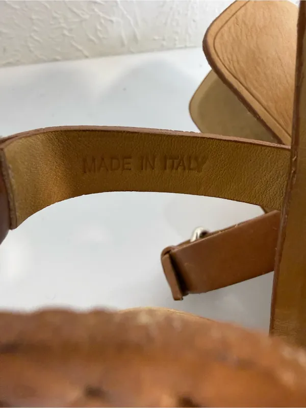Rag & Bone Tan Suede Peep Toe Ankle Booties Heels 36.5 - Image 9