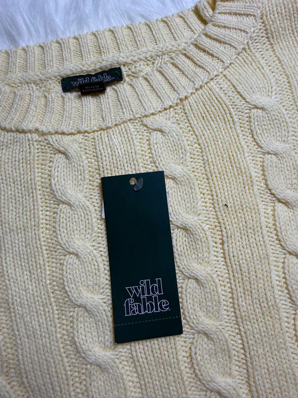 Women’s Sweater Wild Fable Small yellow - Image 4