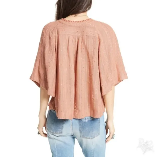 Free People Get Over It Blouse H1 - Image 10