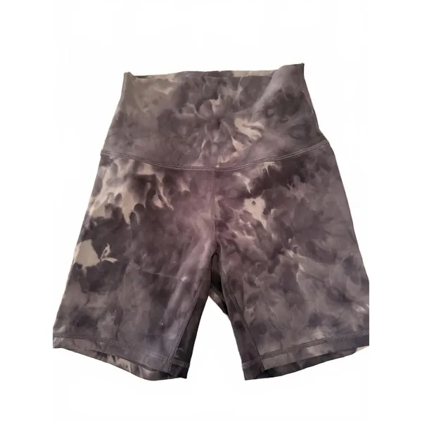Nfinity Cheer Super Soft 6" Biker Shorts in Black Tie Dye - Image 2