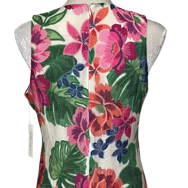 Willow Glenn Floral Sleeveless Maxi Dress Women’s Size M Hourglass Colorful - Image 7