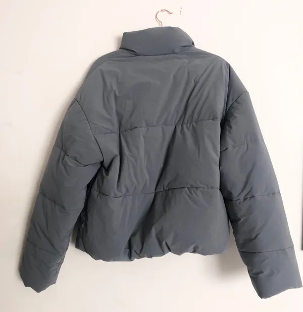 Alo Yoga Stretch Woven Street Puffer Fog M - Image 14