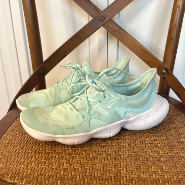 Nike Free run 5 turquoise running sneakers 9 - Image 6