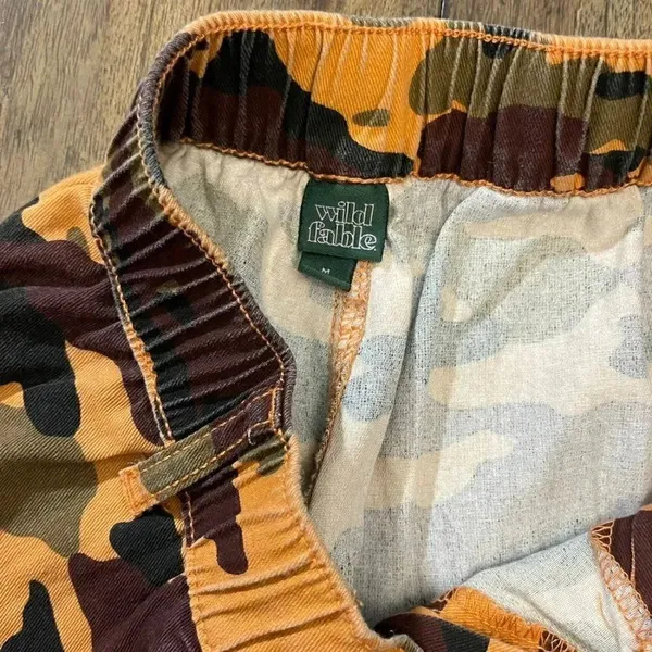 Loose Zip Camo Jeans - Image 4
