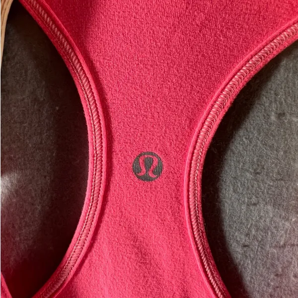 956 | Lululemon Cool Racerback Slim Fit‎ Athletic Tank Top Pink Womens 4 - Image 3