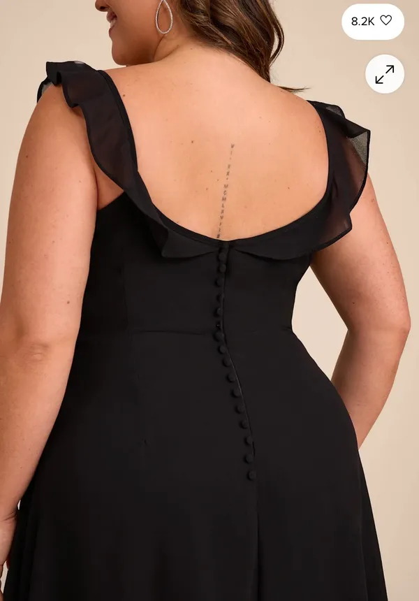 Lulus Dress Black - Image 5