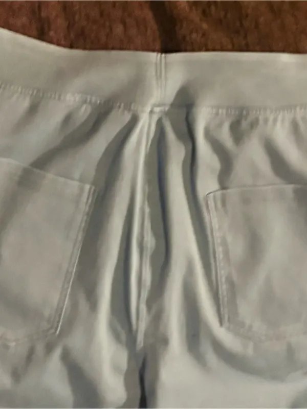 New! Halara Flex Ligh Blue Wide-Leg Cargo Pants - Image 10