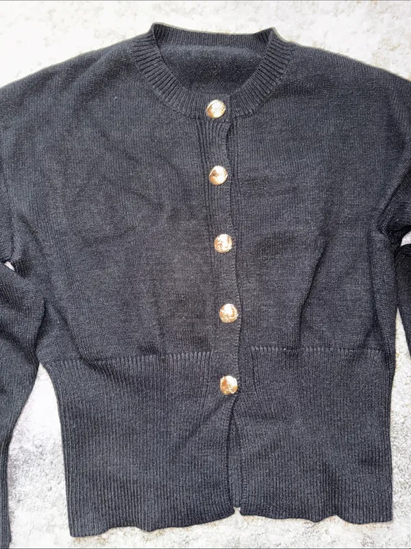 Classic Black Button - Image 2