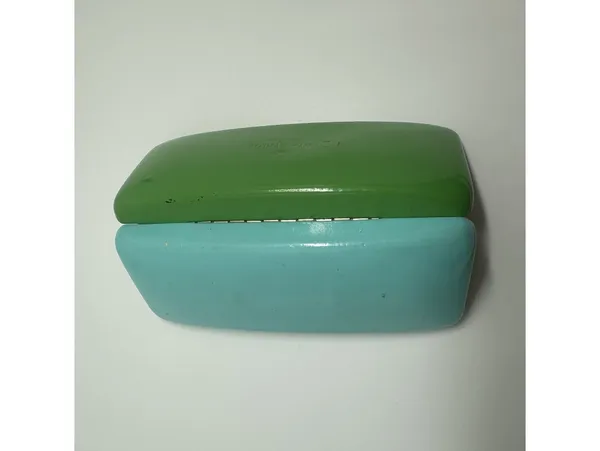 Kate Spade Blue & Tortoise Shell Prescription Glasses Frames with Green Case - Image 10