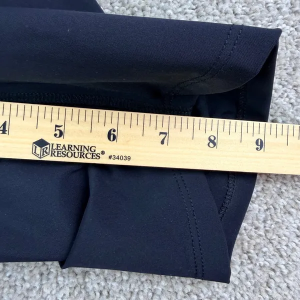 Manola Activewear Set Size S Black Crop Top High Rise Biker Shorts NWT Workout - Image 9