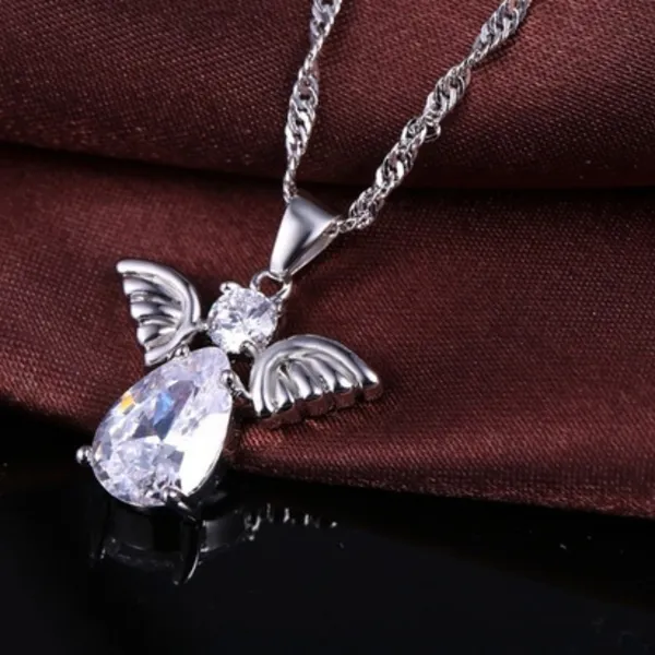 Angel CZ Sterling Silver Jewelry Sets - Image 2
