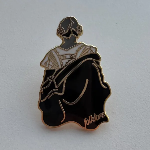 Taylor Swift Folk Pin - Image 2