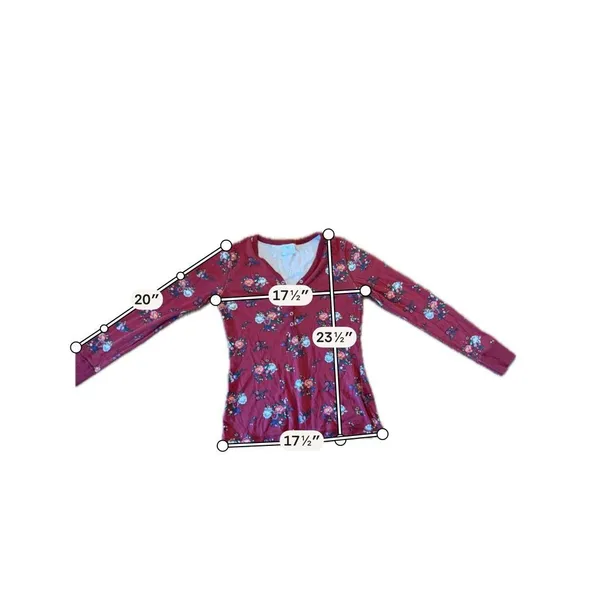 Hanna Andersson women’s floral organic cotton pajama set size S/M - Image 8