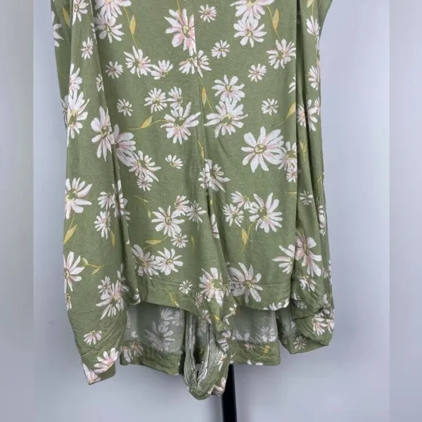Urban Outfitters Archive Green Floral Maddison Mini‎ Playsuit Romper - Image 11