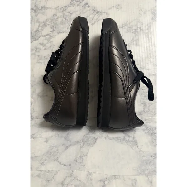 Puma Roma OG Trainer Sneaker Shoe Pewter Silver Black Grey Size M 3.5 EU 36 - Image 3