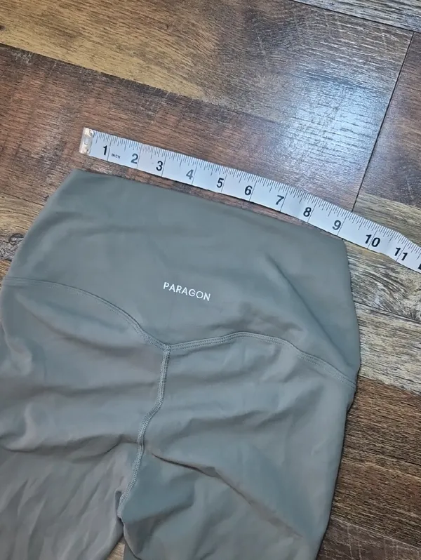 PARAGON High-Rise Olive Green Leggings 6 - Image 4
