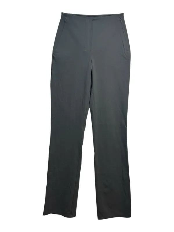 Lululemon Smooth-Fit Pull-On High-Rise Pants Size 2 Gray Slim Flare 31” - Image 3