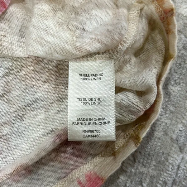 Rebecca Taylor linen short sleeve tee - Image 5