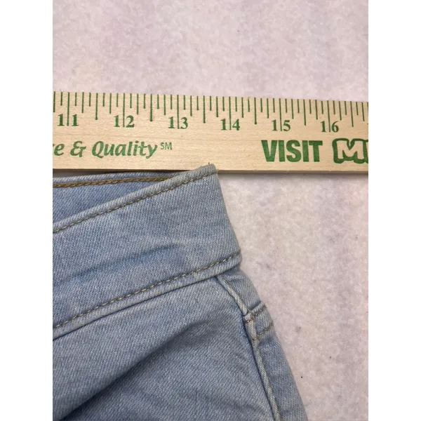 Levi's High Waisted Taper Jeans Women 28 Light Blue‎ Stretch Denim Classic - Image 3