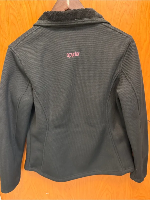 🕷️🕷️BOGOHO🕷️🕷️🕷️Spyder Black Jacket with Pink Logo-small - Image 8