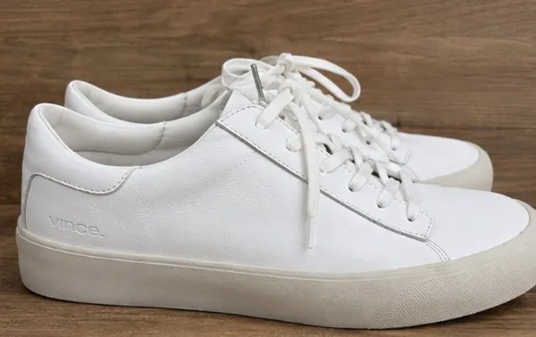 Vince Gabi Fashion Sneakers 7.5 White - Image 2