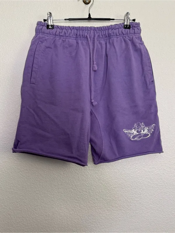 Boys Lie V3 Purple High Rise Shorts Medium - Image 2