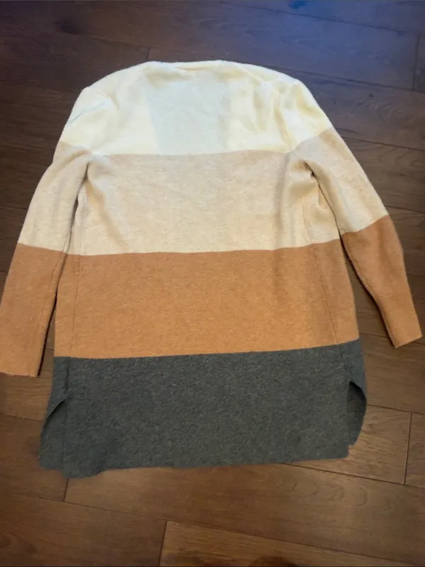 Madewell Kent Colorblock Striped Cardigan Sweater Size XS - C69-056 - Image 6