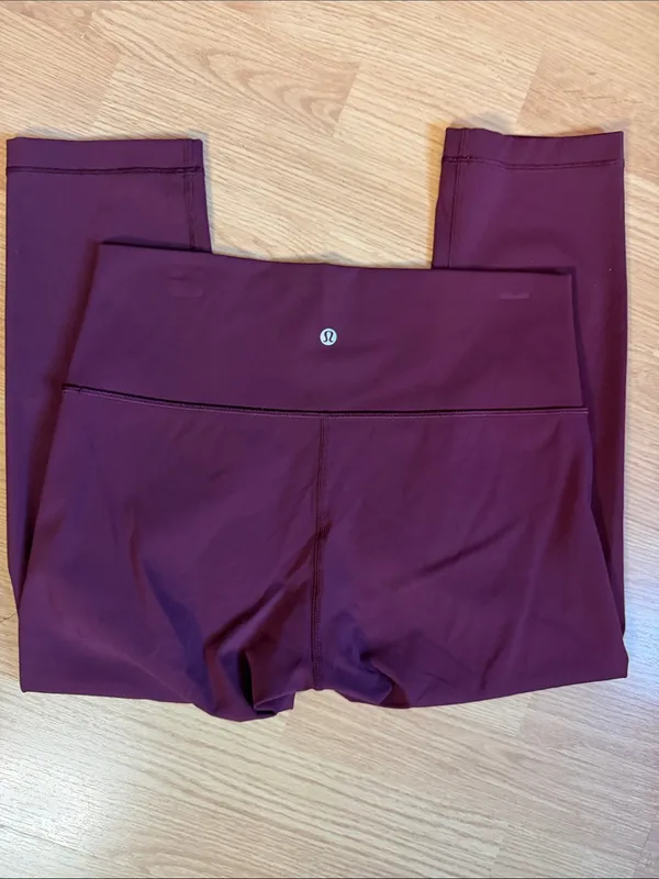 lululemon athletica Kids Burgundy Capri Leggings - Image 2
