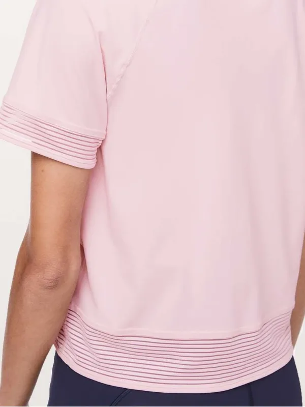 New With Tags Lululemon Stripe in Stride Short Sleeve Sz 10 - Image 5