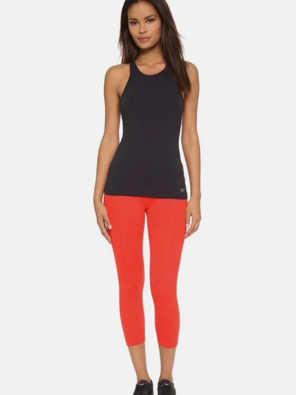 Splits59 Red Nova Performance Low Rise Capri Leggings Size Extra Small‎ - Image 3
