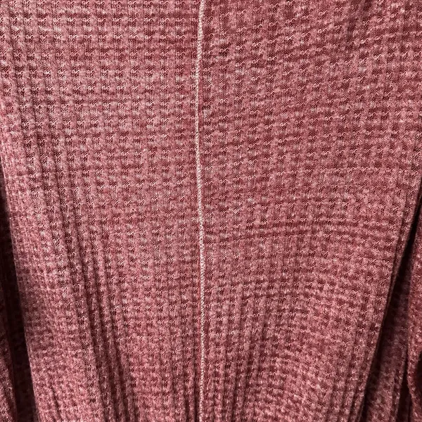 We The Free XS South Side Thermal Balloon Sleeve oversized Top - Image 10