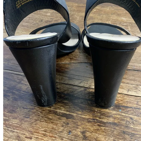 Cole Haan Octavia Black Leather Sandal size 7‎ - Image 5
