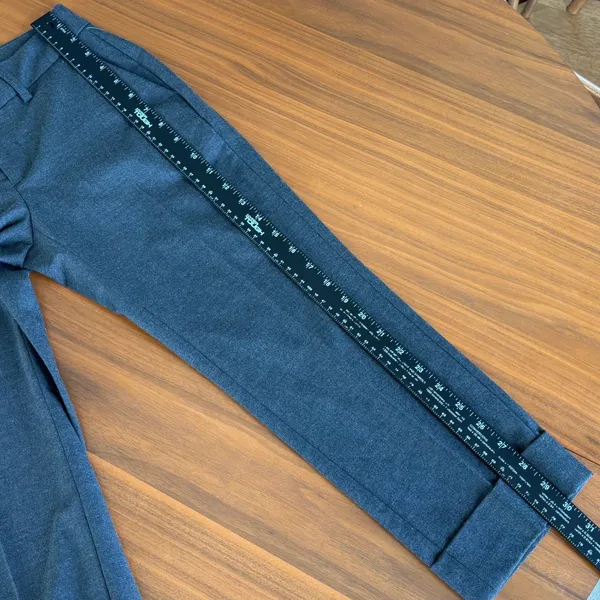 Vintage Gap Y2K Carpis Cuffed Cropped Dress Pants Size 0 Office Siren Indie NWT - Image 11