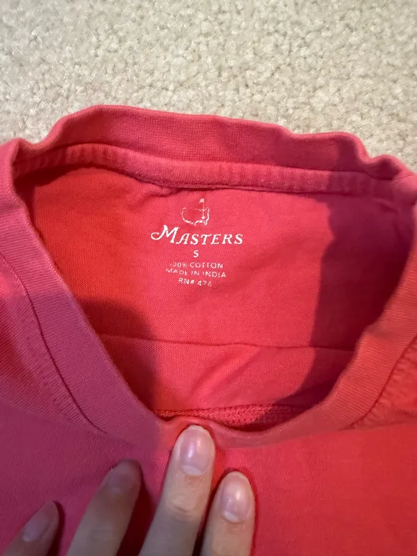 Masters tshirt Red - Image 3
